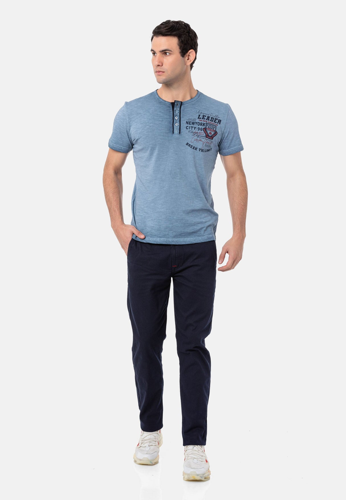 CT761 Men's T-shirt with cool prints