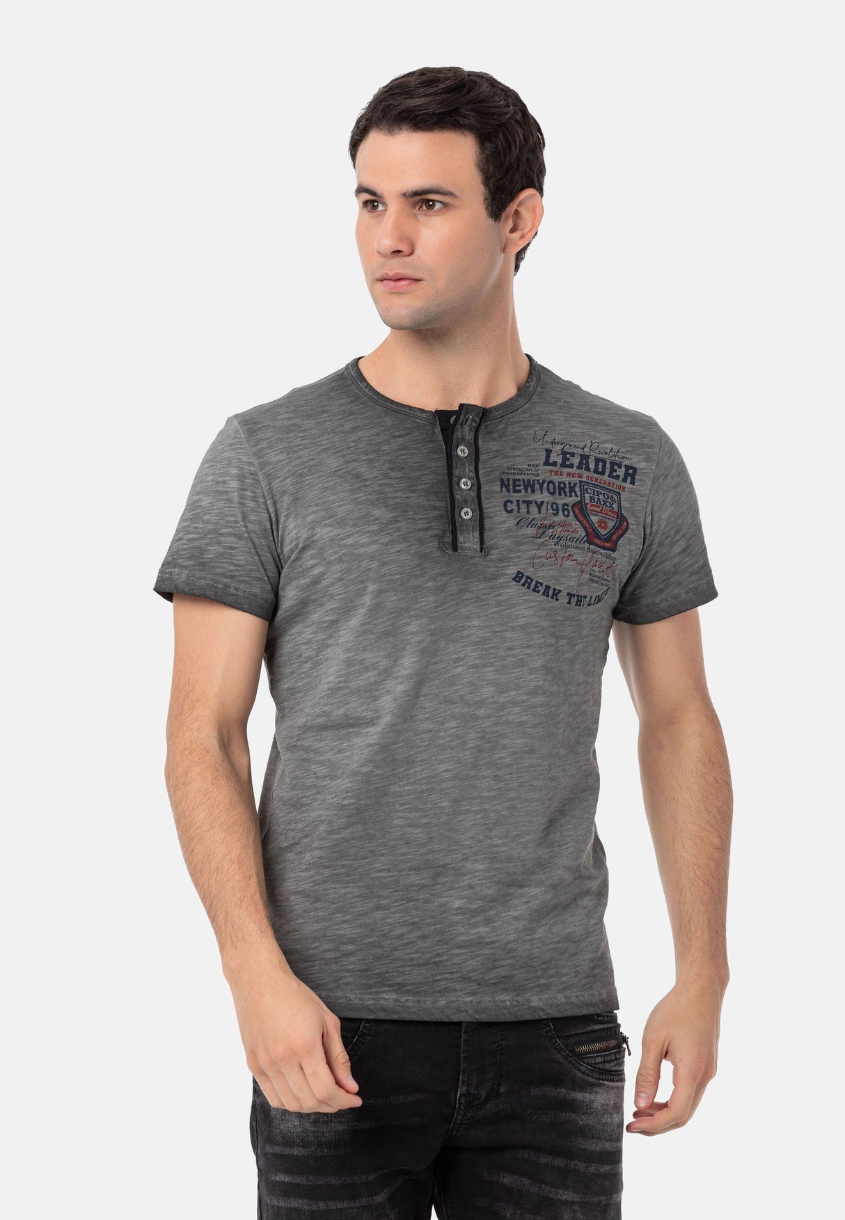 CT761 Men's T-shirt with cool prints