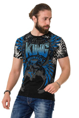CT763 Men's T-Shirt with King Prints