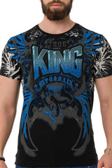 CT763 Men's T-Shirt with King Prints