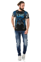 CT763 Men's T-Shirt with King Prints