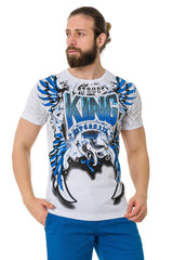 CT763 Men's T-Shirt with King Prints