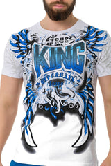 CT763 Men's T-Shirt with King Prints