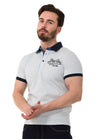 CT767 Men's polo shirt with small brand embroidery