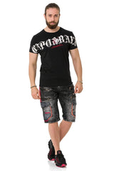 CT768 Men's T-shirt with italic font