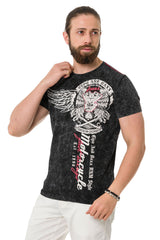 CT769 Men's T-shirt with cool prints