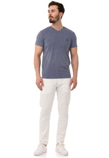 CT773 Men's T-shirt in a sporty look
