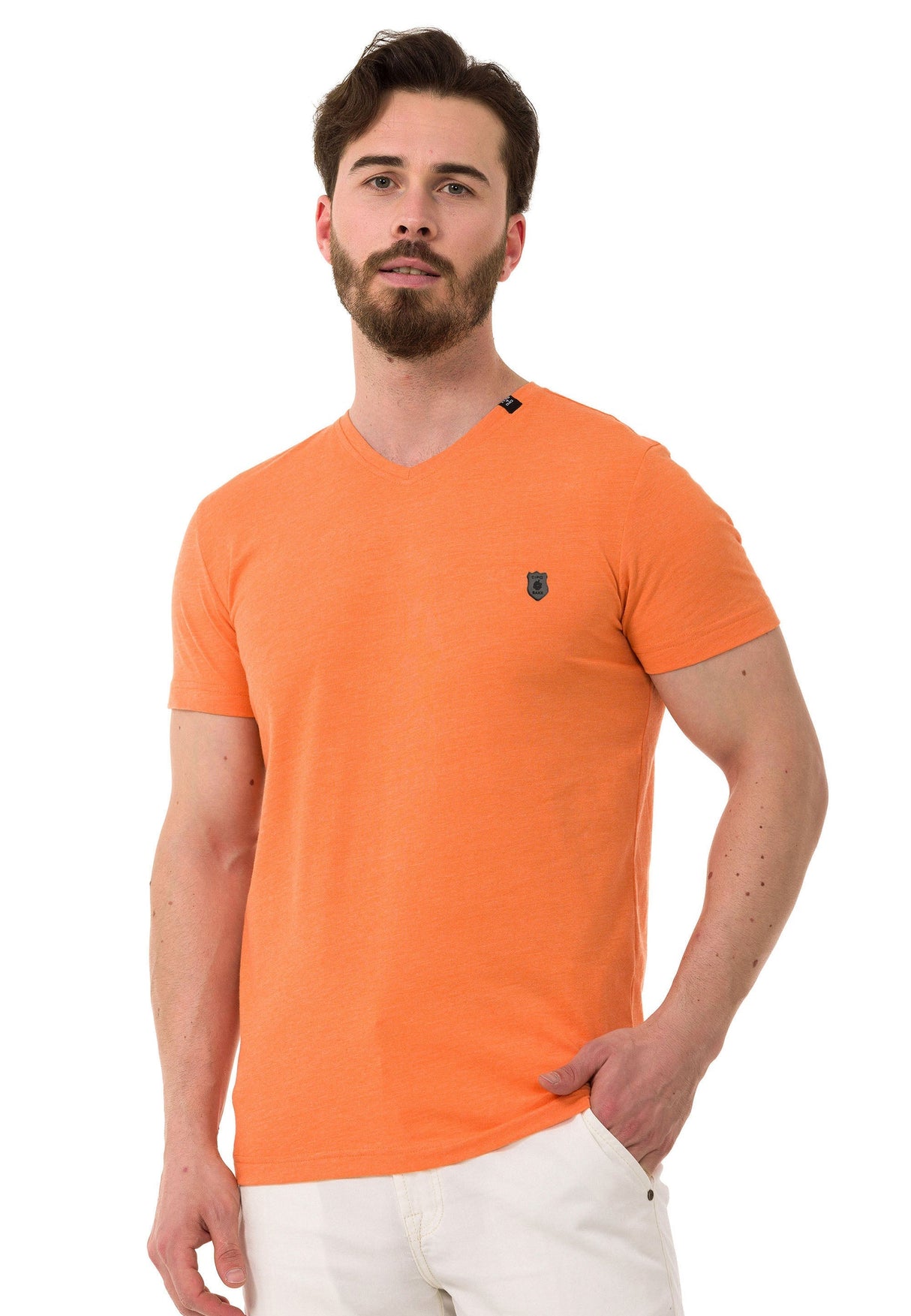 CT773 Men's T-shirt in a sporty look