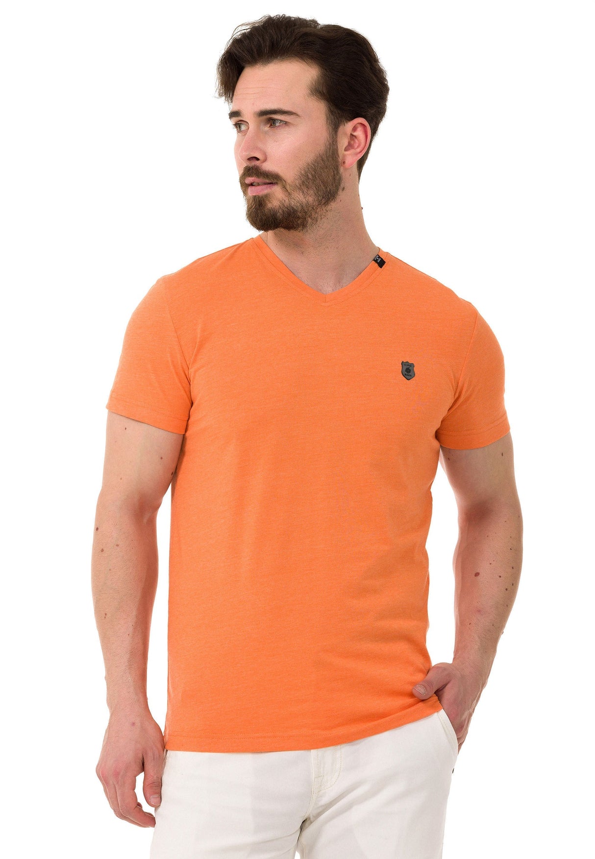 CT773 Men's T-shirt in a sporty look