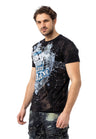 CT782 Men's T-shirt with large print