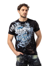 CT782 Men's T-shirt with large print