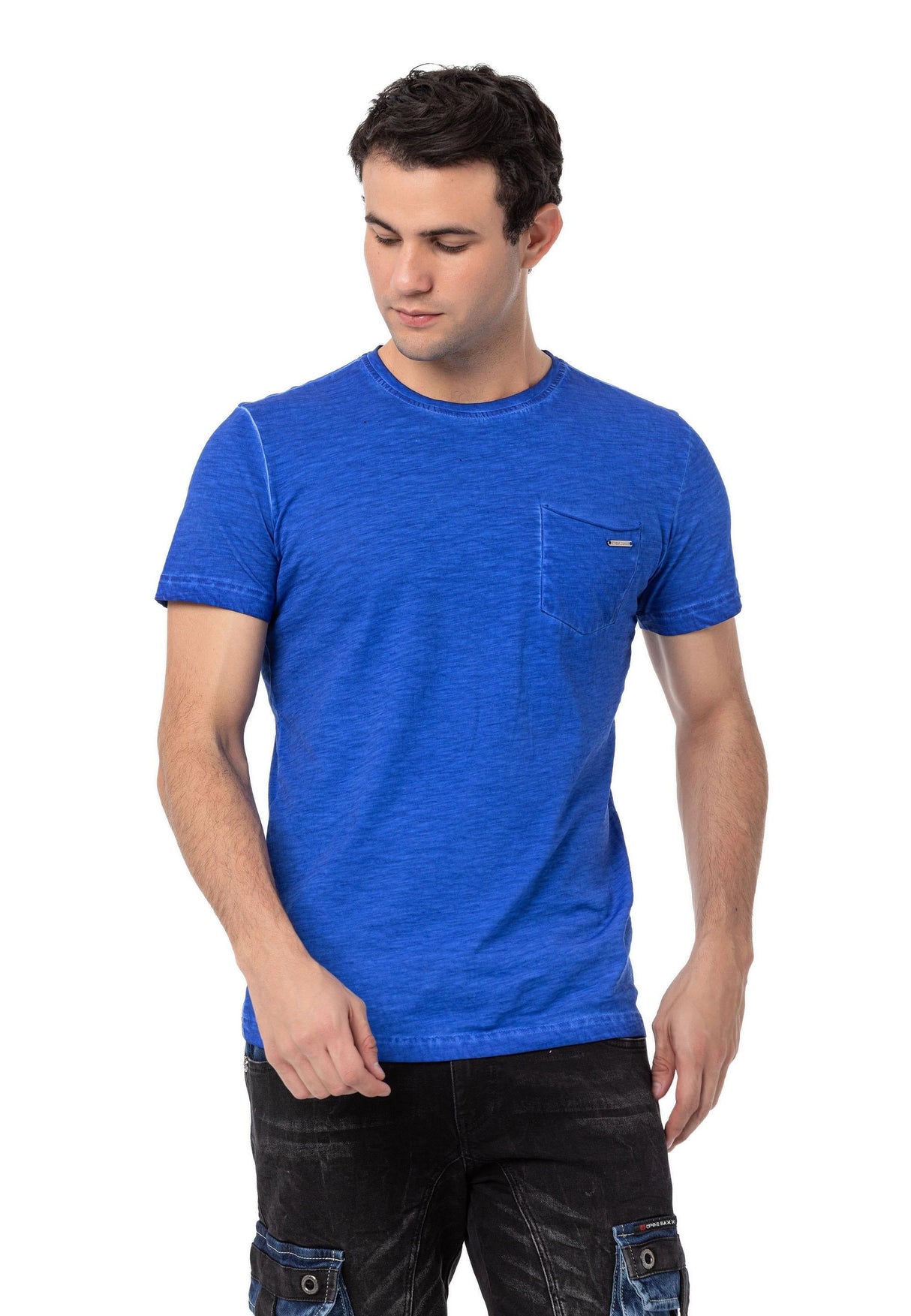 CT784 Men's T-shirt in a sporty look