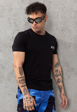CT788 Men's T-shirt with eye-catching back print