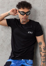 CT788 Men's T-shirt with eye-catching back print