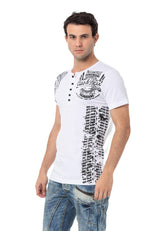 CT789 Biker Men's T-Shirt with Crew Neck