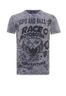 CT800 Men's Crew Neck T-Shirt – Wash & Eagle Print