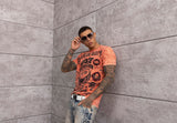 CT800 Men's Crew Neck T-Shirt – Wash & Eagle Print