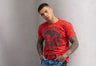 CT813 Men's T-shirt with cool motorcycle print