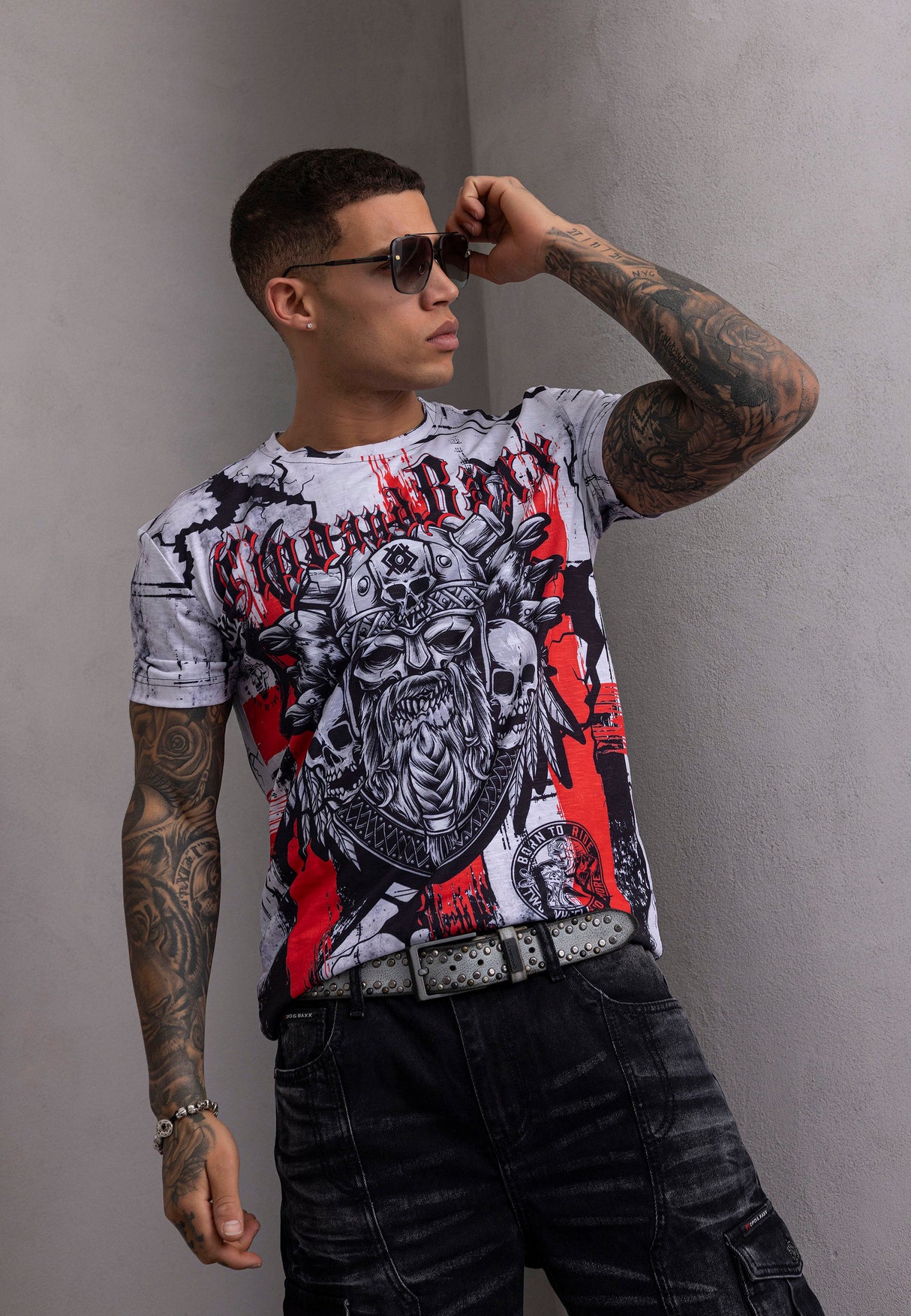 CT819 - Men's Crew Neck T-Shirt | Regular Fit | Digital Print