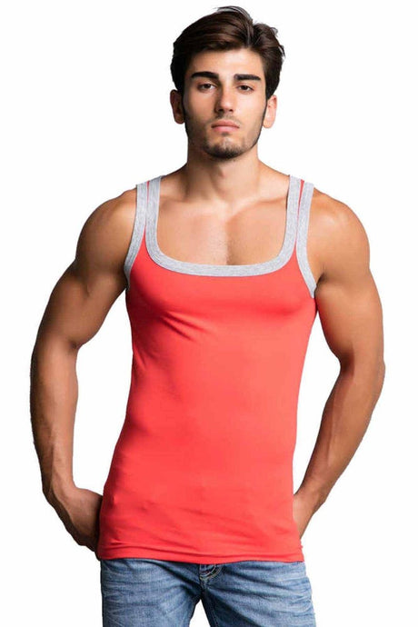 CU104 BLACK MEN'S UNDERSHIRT
