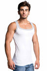 CU104 BLACK MEN'S UNDERSHIRT