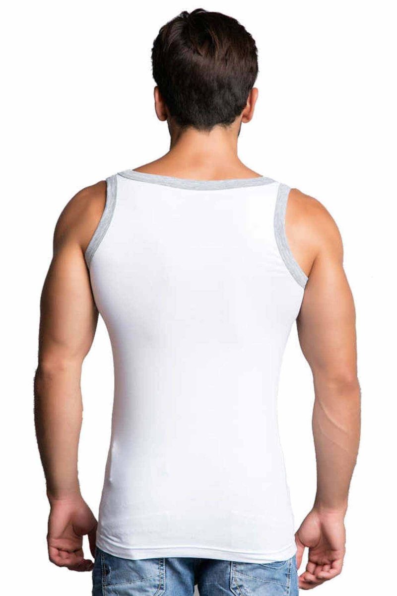 CU104 BLACK MEN'S UNDERSHIRT