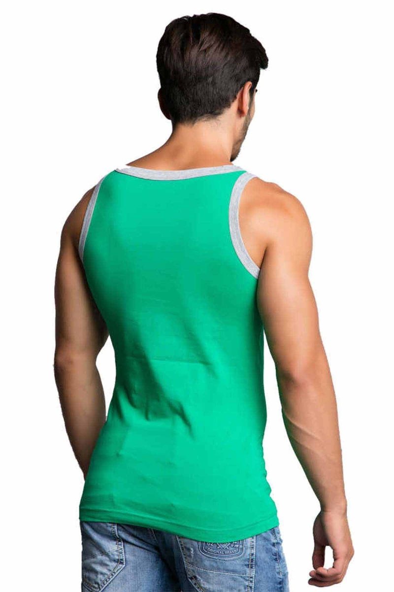 CU104 BLACK MEN'S UNDERSHIRT