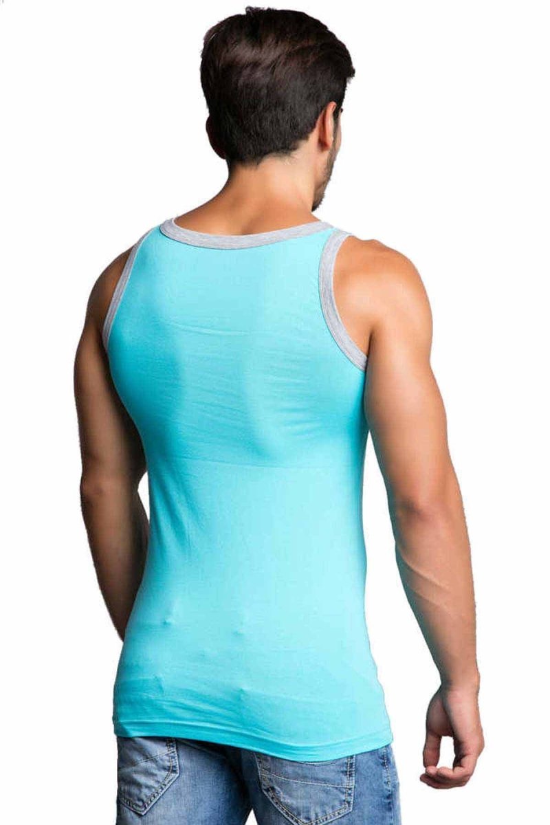 CU104 BLACK MEN'S UNDERSHIRT