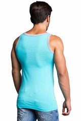 CU104 BLACK MEN'S UNDERSHIRT