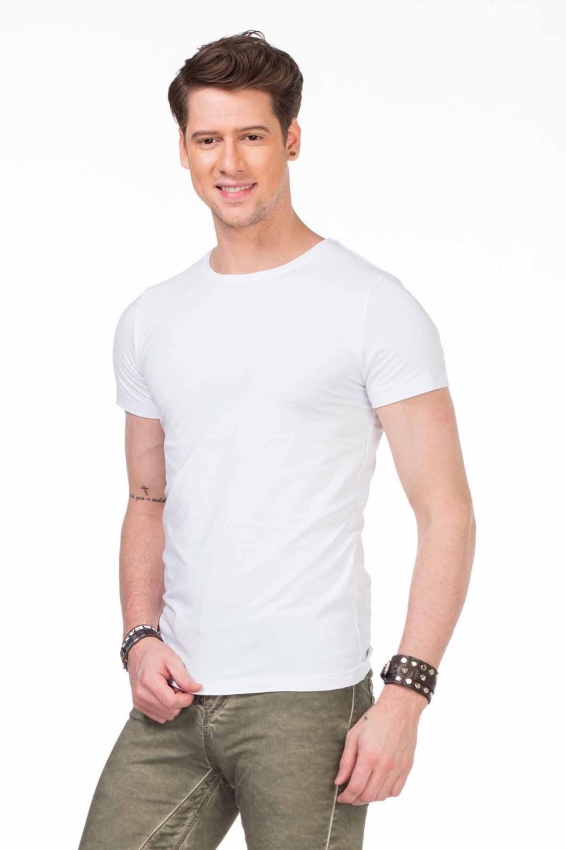 CU105 BLACK MEN'S UNDERSHIRT