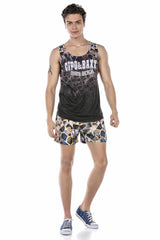 CUK244 ORANGE MEN'S SWIMSUIT