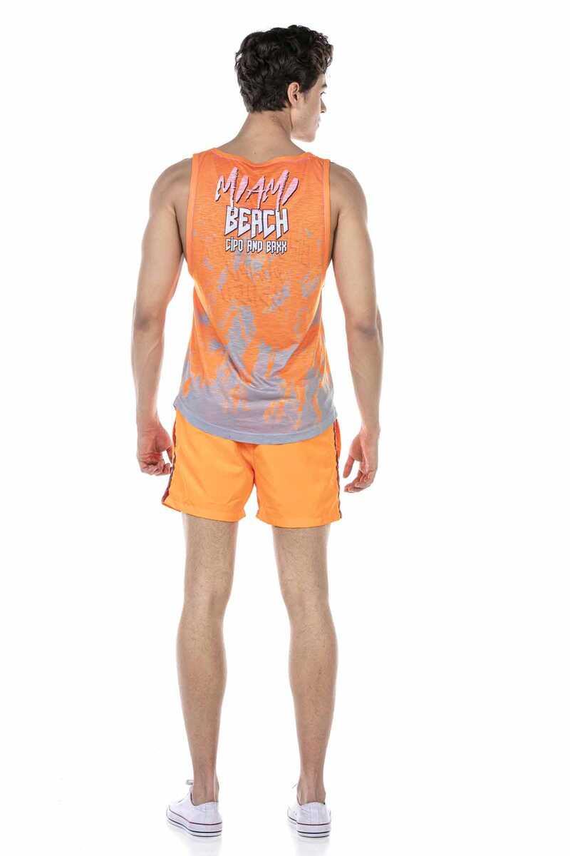 CUK245 BLACK MEN'S SWIMSUIT