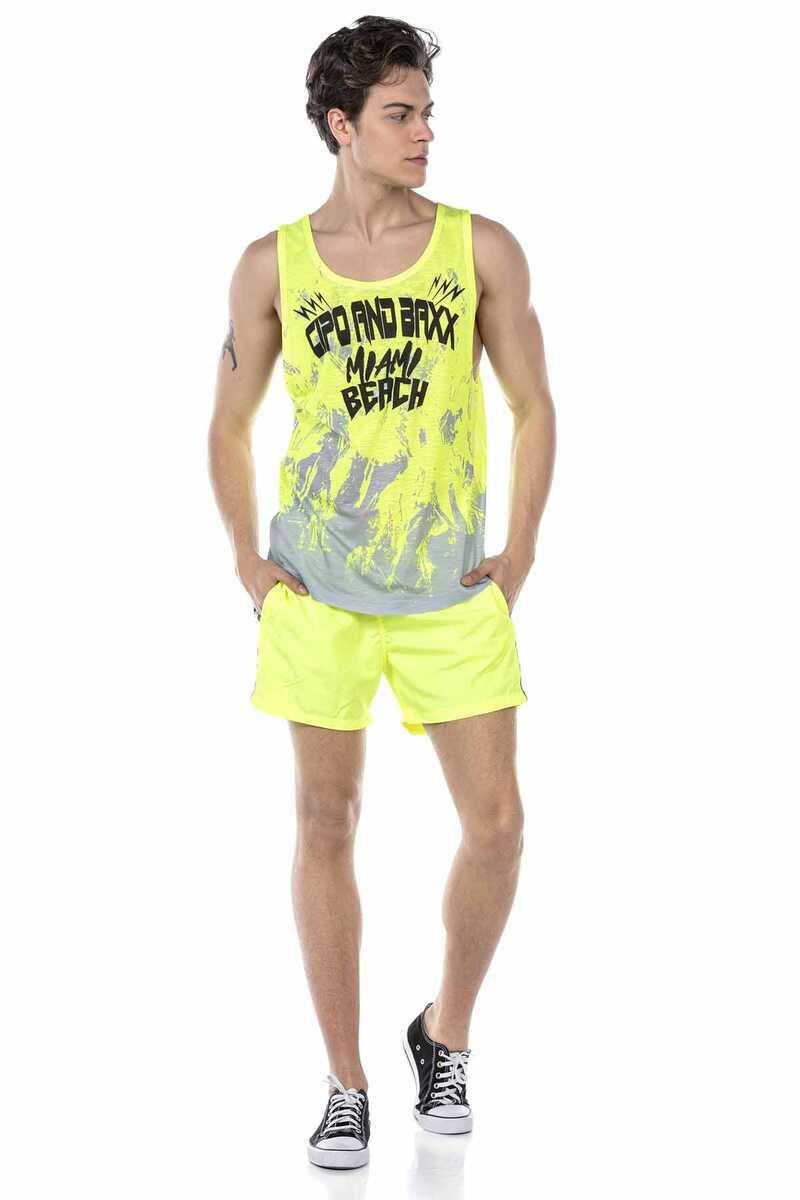 CUK245 BLACK MEN'S SWIMSUIT
