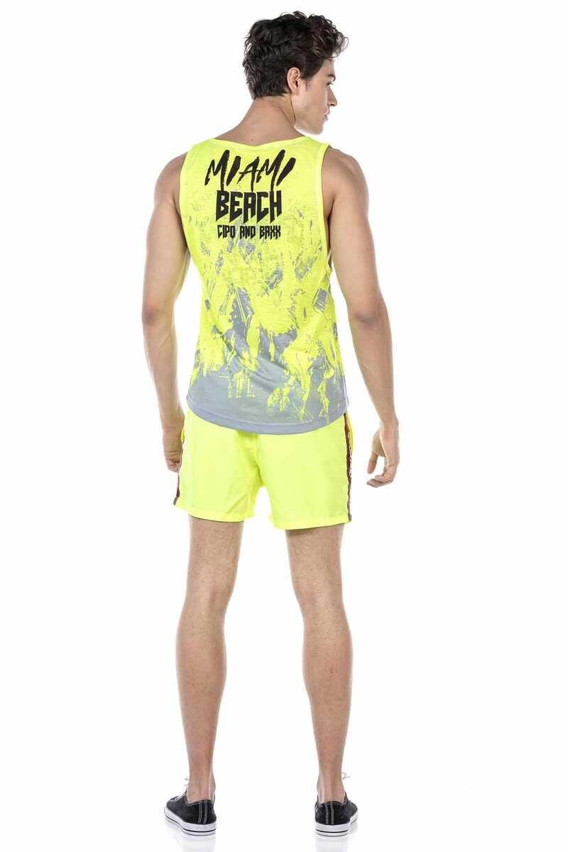 CUK245 BLACK MEN'S SWIMSUIT