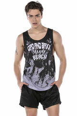 CUK245 BLACK MEN'S SWIMSUIT