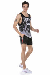 CUK245 BLACK MEN'S SWIMSUIT