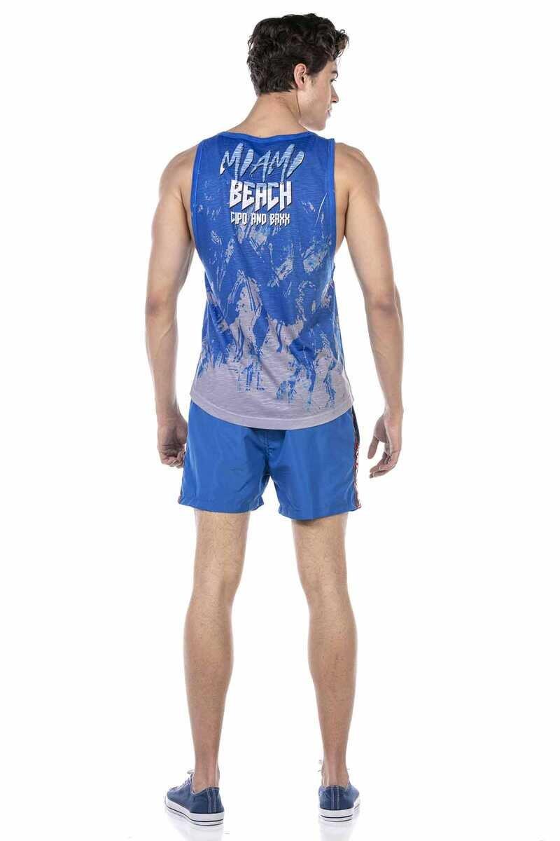 CUK245 BLACK MEN'S SWIMSUIT