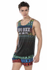CUK246 BLACK MEN'S SWIMSUIT