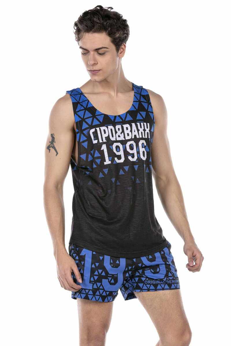 CUK247 BLUE MEN'S SWIMSUIT