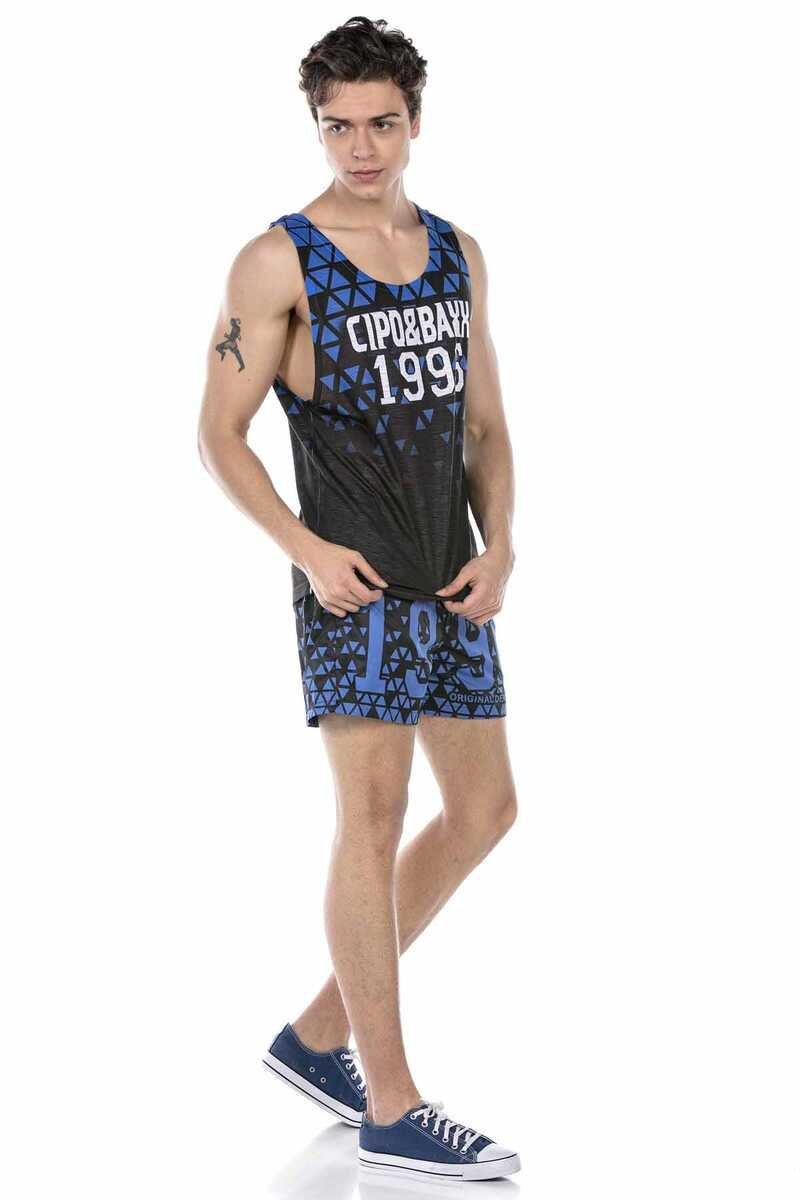 CUK247 BLUE MEN'S SWIMSUIT
