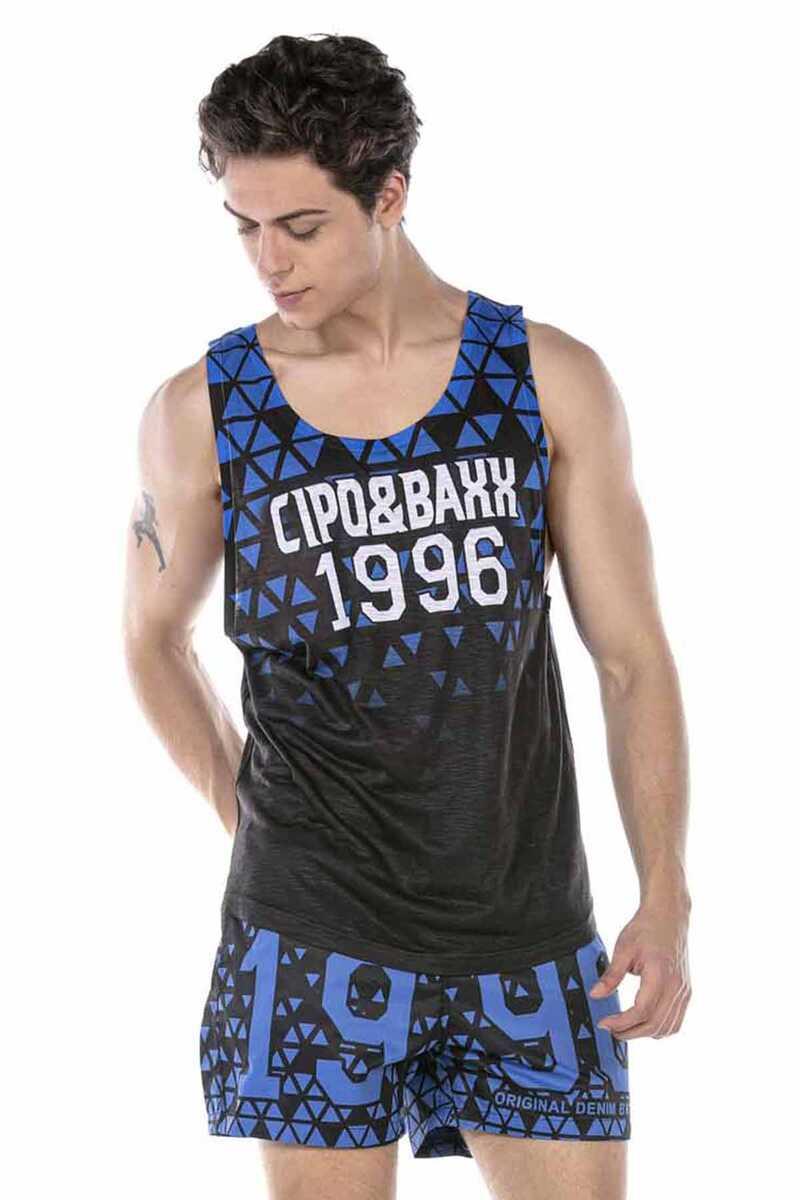 CUK247 BLUE MEN'S SWIMSUIT