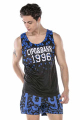 CUK247 BLUE MEN'S SWIMSUIT