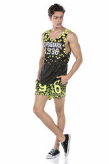 CUK247 BLUE MEN'S SWIMSUIT