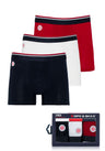 CX105 Men's Boxer Shorts (3-pack) in a sporty design