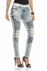 WD410 Women's slim-fit jeans in a modern look with a skinny fit