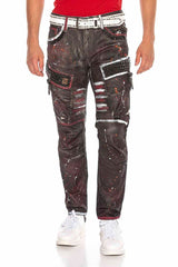 CD636 Men's comfortable jeans in an extravagant look