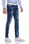 CD603 Men's jeans in a fashionable straight-fit cut