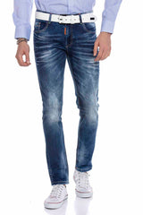CD603 Men's jeans in a fashionable straight-fit cut