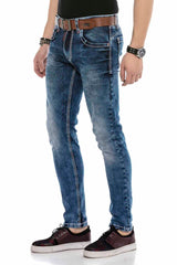 CD588 Men's comfortable jeans in a classic design