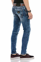 CD588 Men's comfortable jeans in a classic design